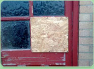 boarded up Sedgley